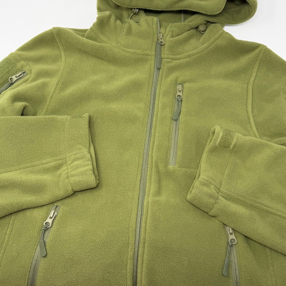 Baerskin Tactical Hoodie 3.0 Green Womens Size Small Fleece Jacket Outdoor